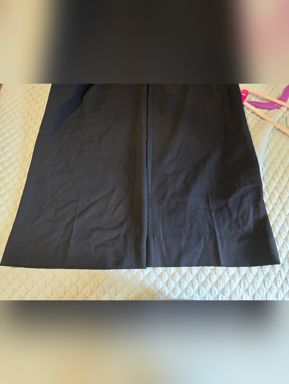 Chane Black Wool Dress Pants Size 46 - Picture 7 of 7